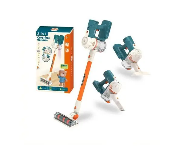 Aspirator vertical cu baterii, 7Toys