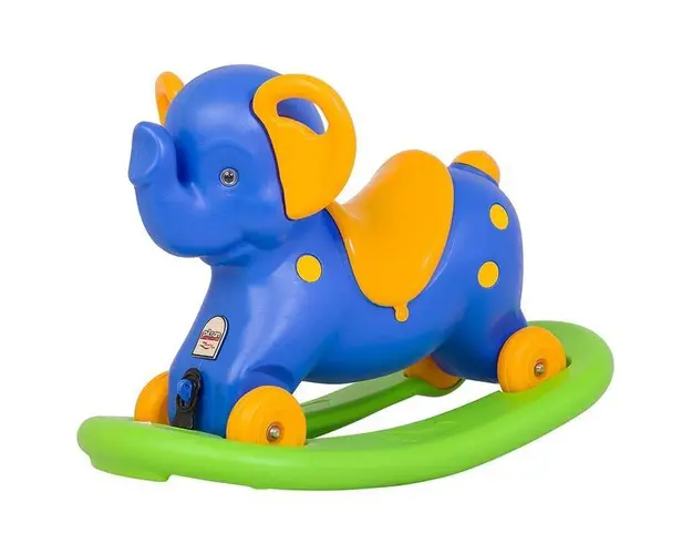 Balansoar Copii Elefant Albastru-07523