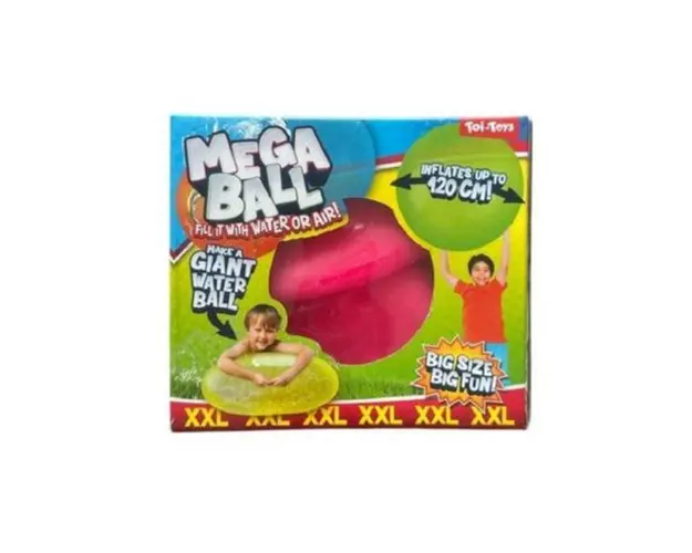 Balon gonflabil, Roz, apa sau aer, 120 cm, 7Toys