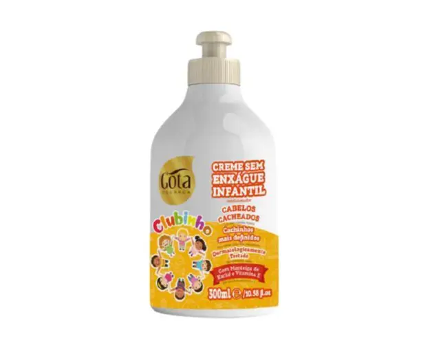 Balsam fara clatire, par cret copii,Clubinho, Gota Dourada, 300ml