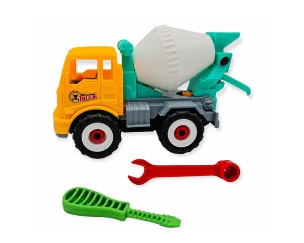 Betoniera demontabila 22x10x17cm, 7Toys