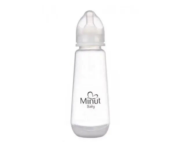 Biberon Cutie Minut, 250 ml, 1 buc