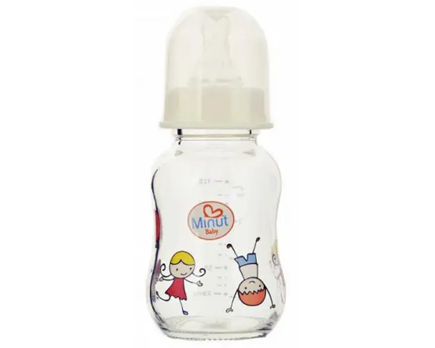 Biberon din Sticla 125 ml Vision Trading