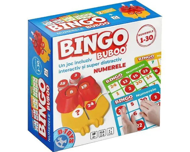 Bingo Buboo Numerele - Braille