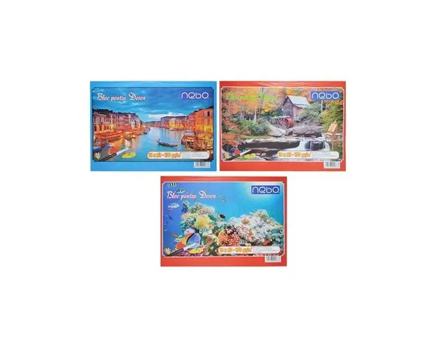 Bloc desen A3 16 file, 7Toys