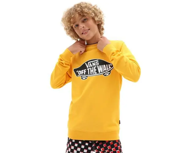 Bluza copii Vans OTW Crew VN0A36WQZ6F, 166, Galben