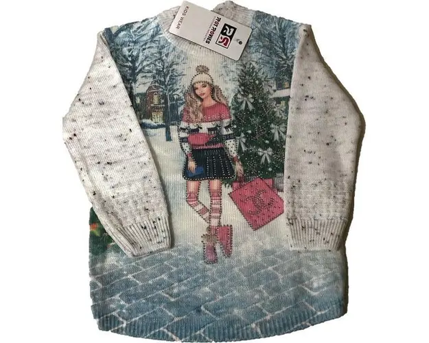 Bluza fashion fetite cu maneca lunca 2-3 ani, Oem