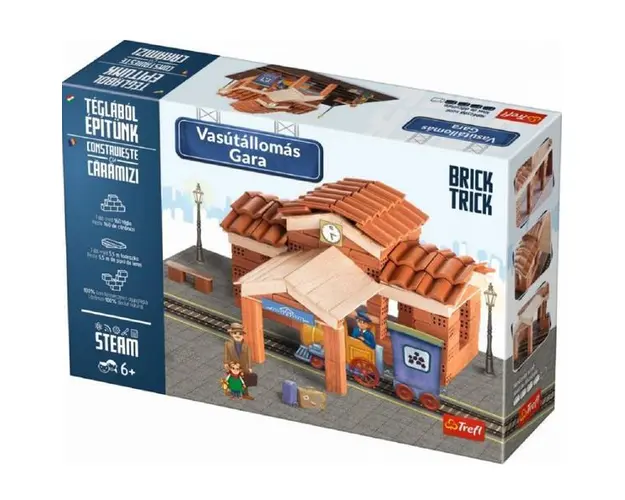 Brick Trick. Gara din caramidute ceramice