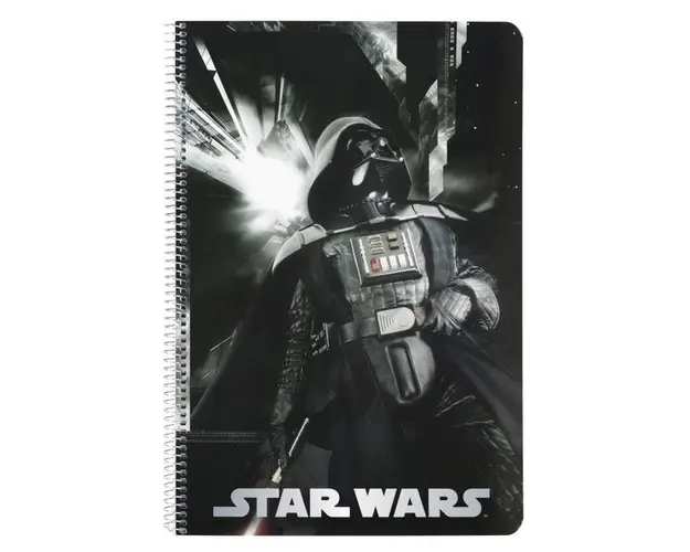 Caiet A4 80 file Star Wars Vader 31x21.5x0