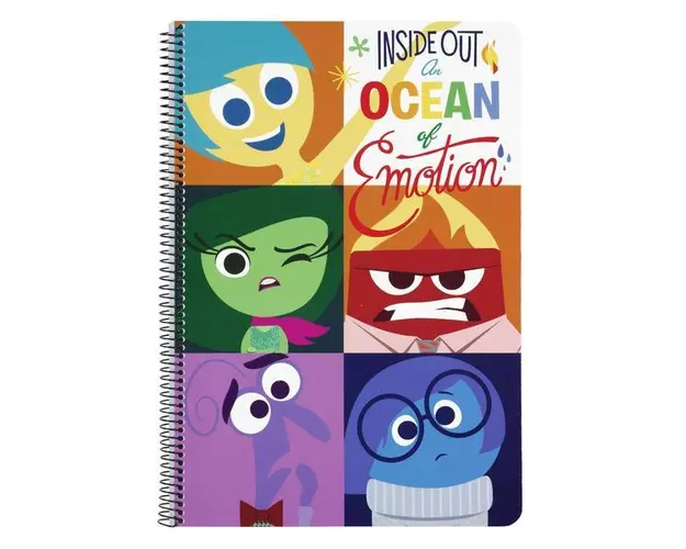 Caiet A4 Inside Out cu spira