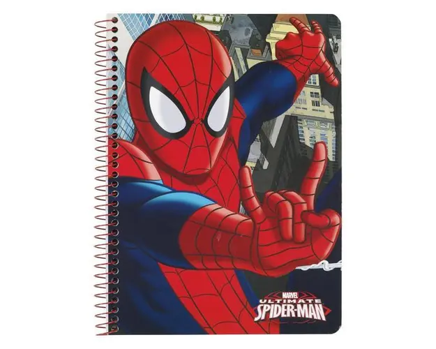 Caiet A5 80 file Spiderman 22x15.5x0