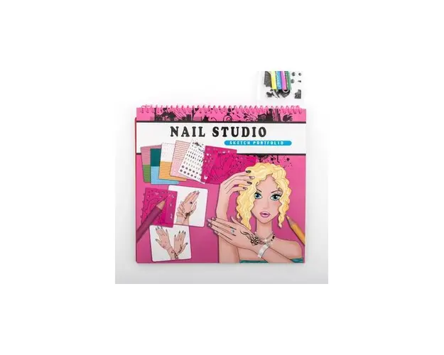 Caiet autocolante Nail Studio