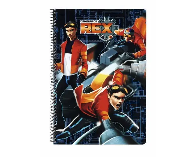 Caiet cu spirala A4 80 file Generator Rex