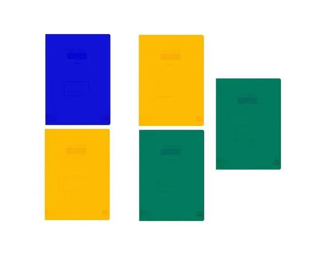 Caiete A4 80 file cu coperta PP-AR, 7Toys, 5buc