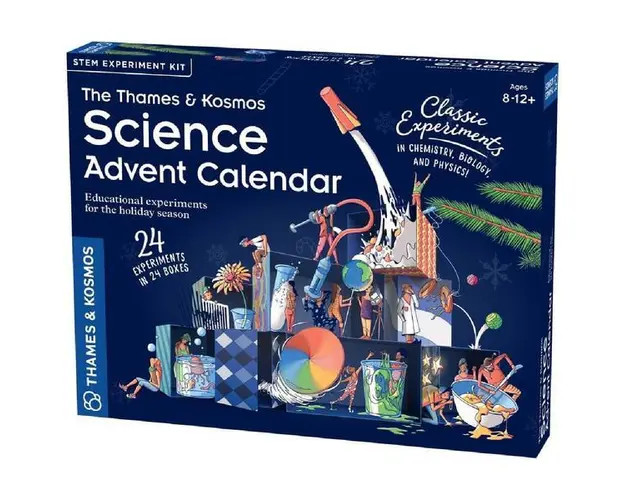 Calendar Advent - 24 De Experimente Stiintifice
