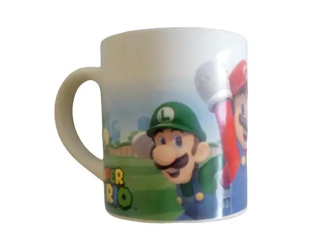 Cana pentru copii, din ceramica, Super Mario, +3 ani
