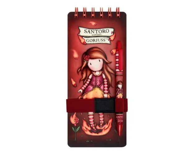 Carnet cu pix Gorjuss Fire In My Heart