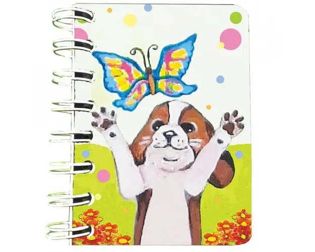 Carnet cu spira Azorel, 7 x 10 cm, 75 foi veline