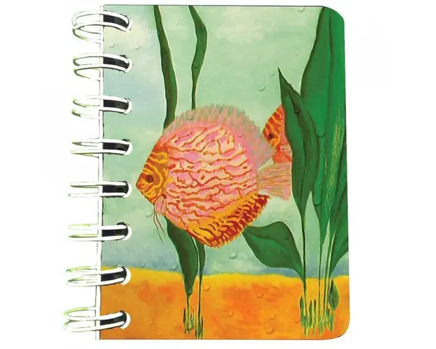 Carnet cu spira Discus, 7 x 10 cm, 75 foi veline