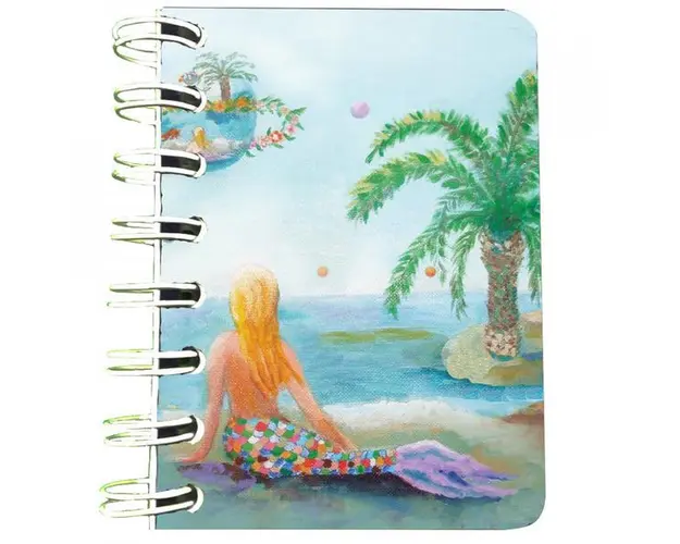 Carnet cu spira Sirena visand, 7 x 10 cm, 75 foi veline