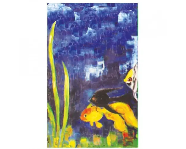 Carnetel de buzunar Acvatica, 5 x 8 cm, 100 foi veline