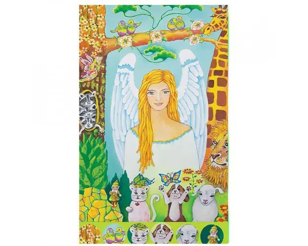 Carnetel de buzunar Arhanghelul Ariel, 5 x 8 cm, 100 foi veline