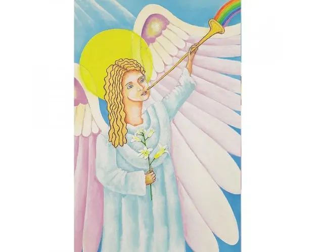 Carnetel de buzunar Arhanghelul Gabriel, 5 x 8 cm, 100 foi veline