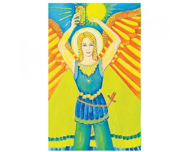 Carnetel de buzunar Arhanghelul Uriel, 5 x 8 cm, 100 foi veline