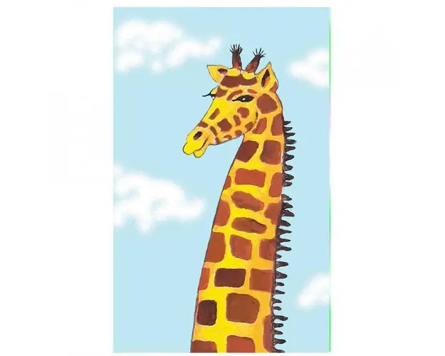 Carnetel de buzunar Girafa, 5 x 8 cm, 100 foi veline