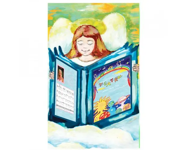 Carnetel de buzunar inger citind, 5 x 8 cm, 100 foi veline