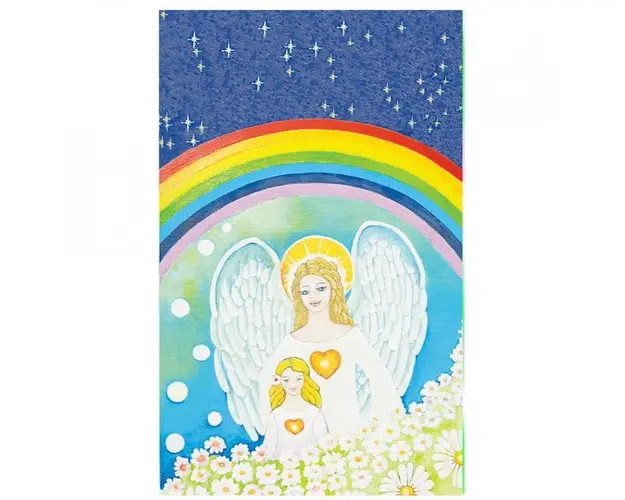 Carnetel de buzunar ingerul pazitor, 5 x 8 cm, 100 foi veline