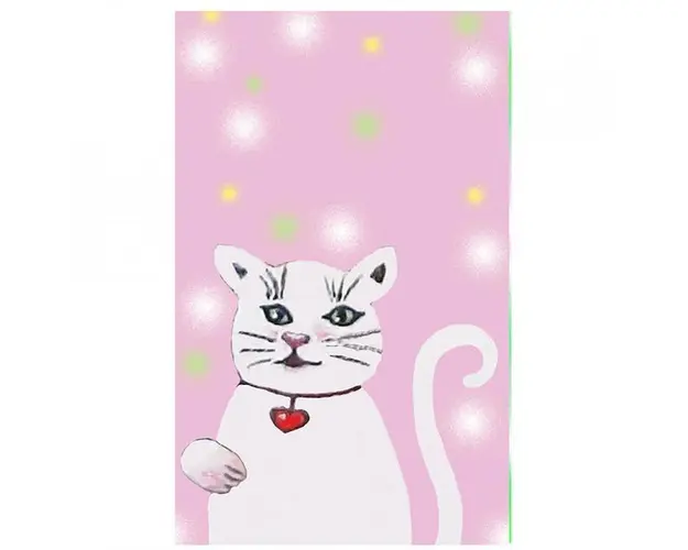 Carnetel de buzunar Miau 5 x 8 cm, 100 foi veline