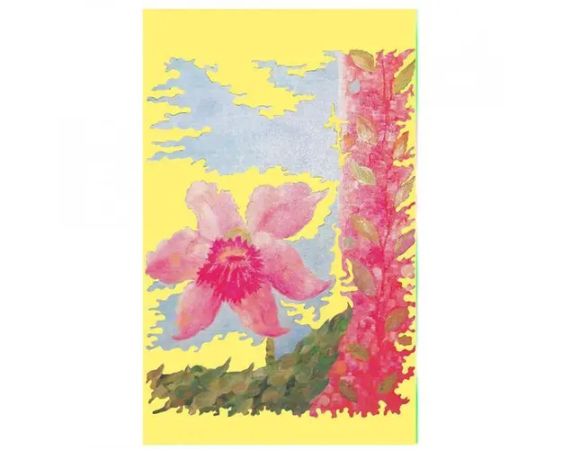 Carnetel de buzunar Orhidee 5 x 8 cm, 100 foi veline