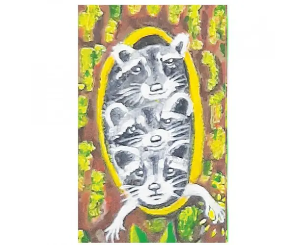 Carnetel de buzunar Trei ratoni 5 x 8 cm, 100 foi veline