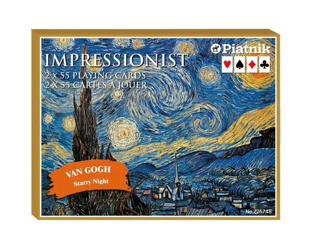 Carti de joc: Van Gogh. Starry Night 