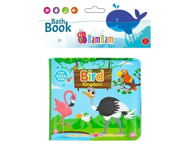 Carticica de baie, Birds, 7Toys