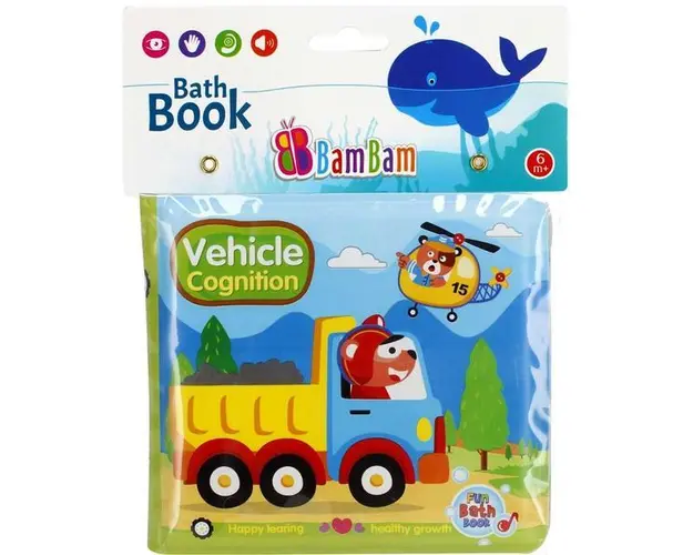 Carticica de baie, Vehicule, 7Toys
