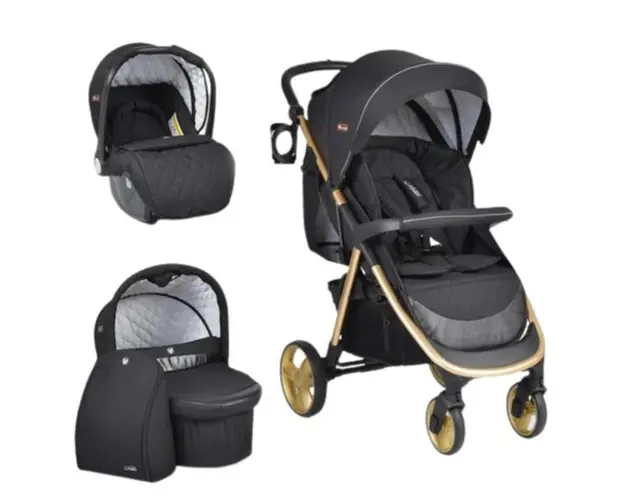 Carucior 3 in 1 Cangaroo Noble Black