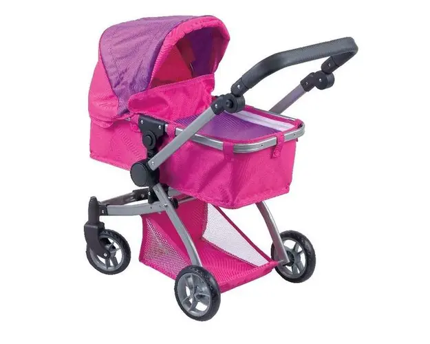 Carucior pentru papusi cu maner reversibil Wendy