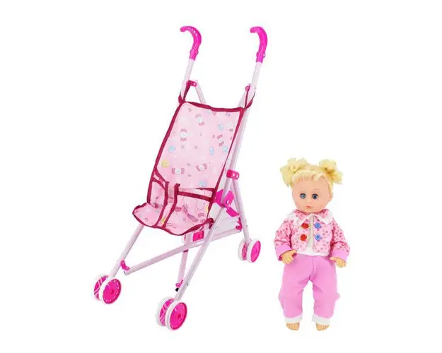 Carucior sport cu papusa Baby Eve