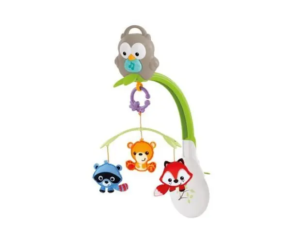 Carusel muzical 3 in 1 Prietenii Padurilor