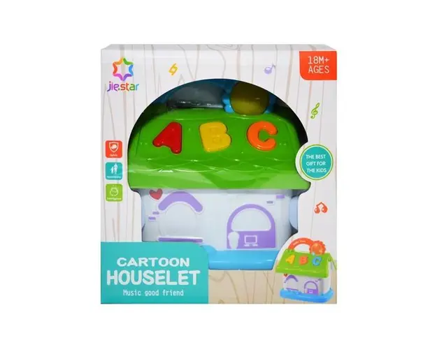 Casuta cu baterii bebelusi, 7Toys