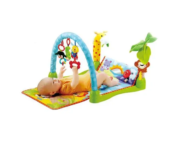 Centru activitati tip covoras Interactiv cu Arcade - Jungle