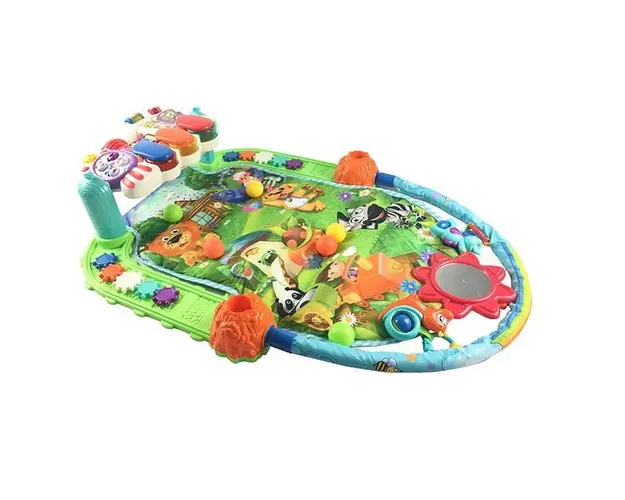 Salteluta cu activitati pentru copii 3 in 1 Baby Jungle