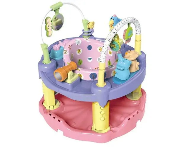 Centru de activitati pentru fetite Rainforest New Baby Jumperoo