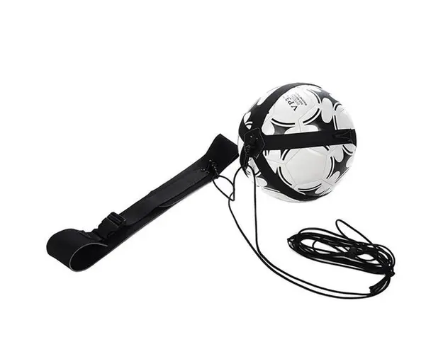 Centura/curea cu elastic pentru exersare suturi in minge de fotbal, pentru copii/adolescenti sau adulti