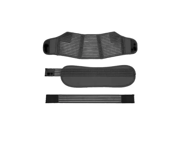 Centura elastica de sustinere sarcina, pentru gravide, reglabila, formata din 3 piese - Negru, Xl