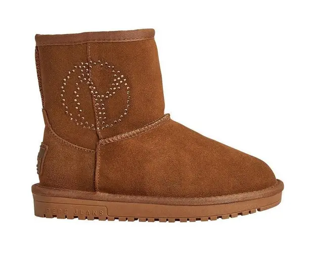 Cizme copii Pepe Jeans Cognac 879 PGS50191-879, 34, Maro