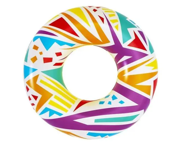 Colac gonflabil pentru inot, copii 12 ani+, Bestway 36228, 107 cm, multicolor