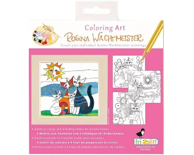 Coli de colorat cu pisici. Rosina Wachtmeister